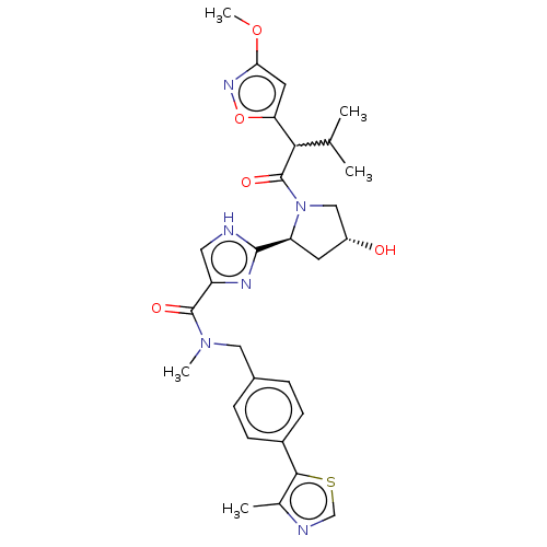 Chemical structure of BindingDB Monomer ID 621998