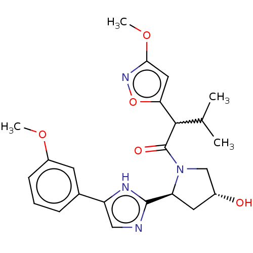 Chemical structure of BindingDB Monomer ID 621999