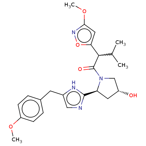 Chemical structure of BindingDB Monomer ID 622000