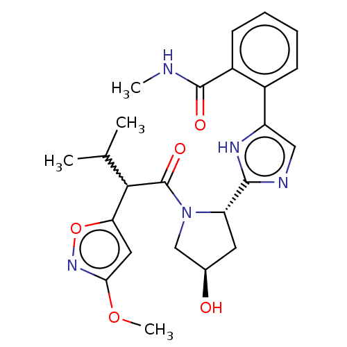 Chemical structure of BindingDB Monomer ID 622002