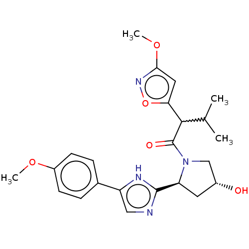 Chemical structure of BindingDB Monomer ID 622009