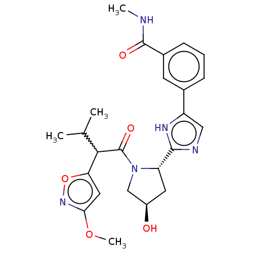 Chemical structure of BindingDB Monomer ID 622011