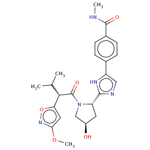 Chemical structure of BindingDB Monomer ID 622019
