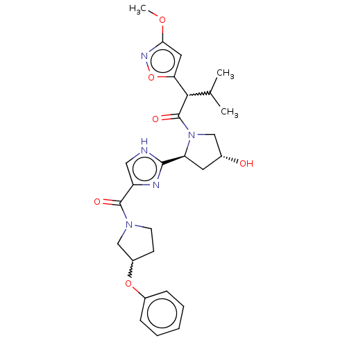 Chemical structure of BindingDB Monomer ID 622021