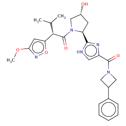 Chemical structure of BindingDB Monomer ID 622022