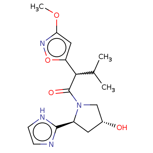 Chemical structure of BindingDB Monomer ID 622024