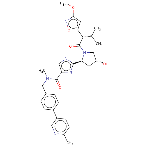 Chemical structure of BindingDB Monomer ID 622034