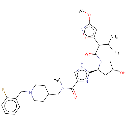 Chemical structure of BindingDB Monomer ID 622035