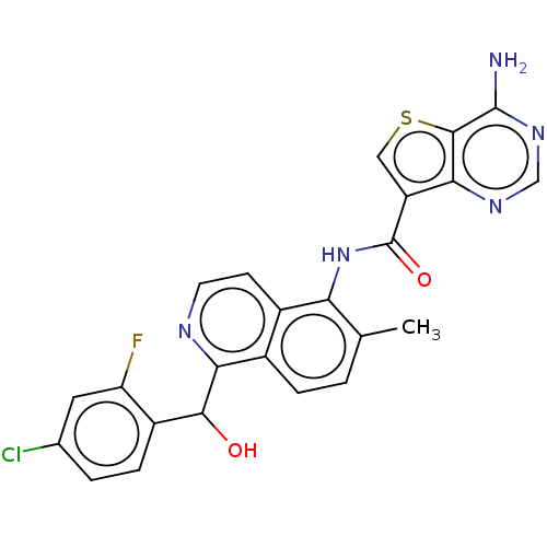 Chemical structure of BindingDB Monomer ID 622277