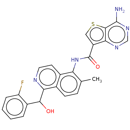 Chemical structure of BindingDB Monomer ID 622295