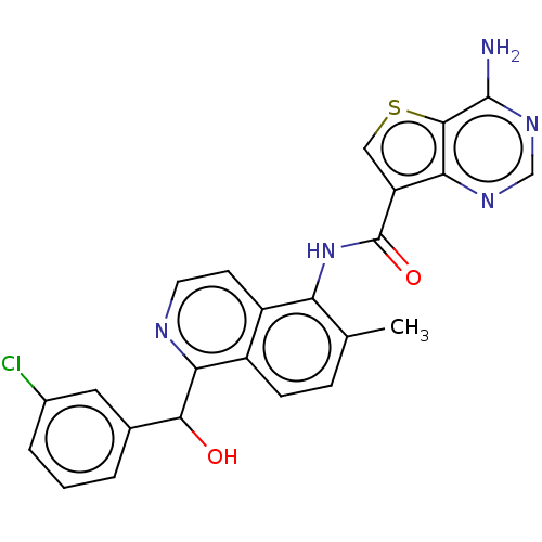Chemical structure of BindingDB Monomer ID 622307
