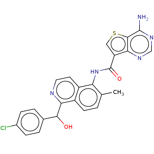 Chemical structure of BindingDB Monomer ID 622309