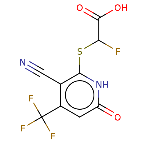 Chemical structure of BindingDB Monomer ID 622873