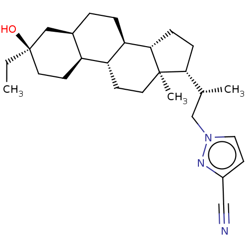 Chemical structure of BindingDB Monomer ID 625782