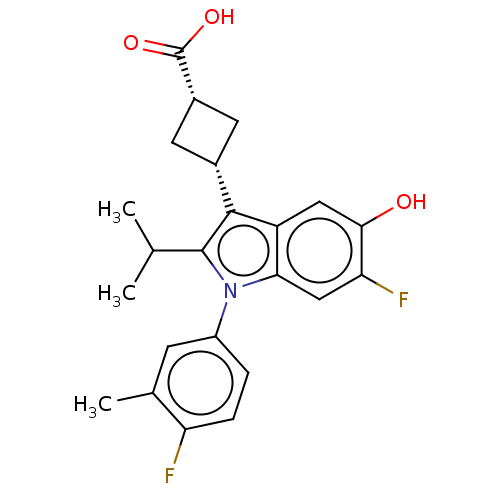 Chemical structure of BindingDB Monomer ID 629196