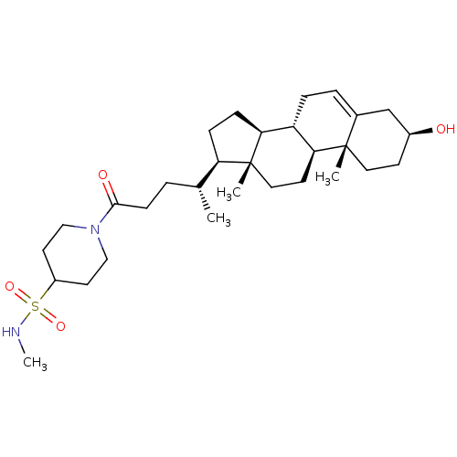 Chemical structure of BindingDB Monomer ID 629992