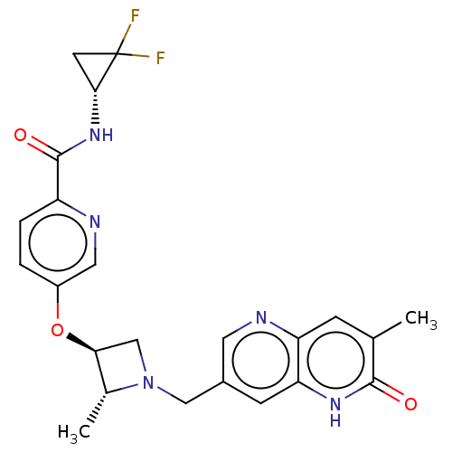 Chemical structure of BindingDB Monomer ID 631063