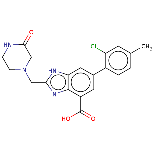 Chemical structure of BindingDB Monomer ID 631374