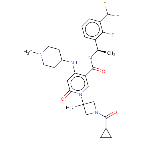 Chemical structure of BindingDB Monomer ID 631495