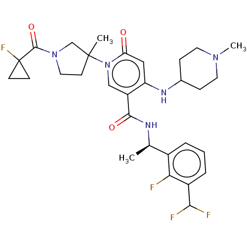 Chemical structure of BindingDB Monomer ID 631684