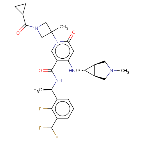 Chemical structure of BindingDB Monomer ID 631687