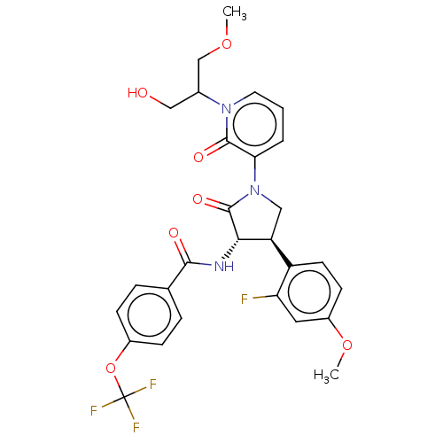 Chemical structure of BindingDB Monomer ID 632167