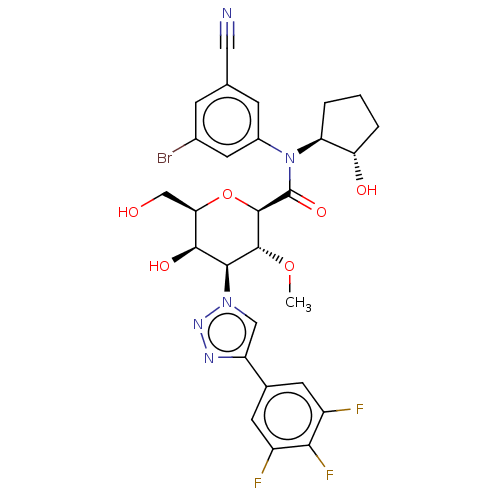 Chemical structure of BindingDB Monomer ID 632457