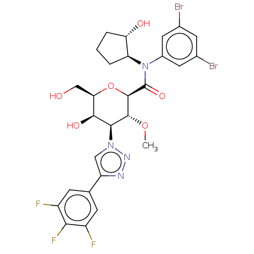 Chemical structure of BindingDB Monomer ID 632463