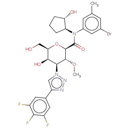 Chemical structure of BindingDB Monomer ID 632465