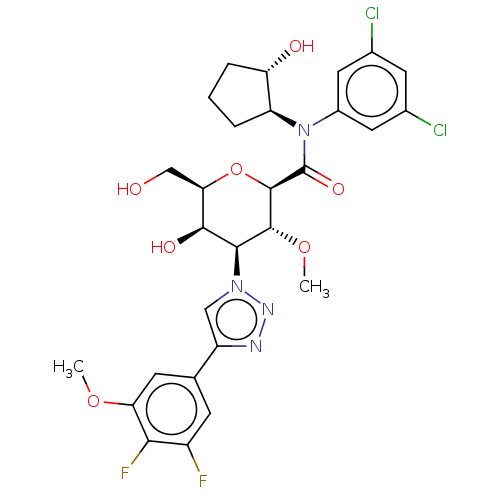 Chemical structure of BindingDB Monomer ID 632469