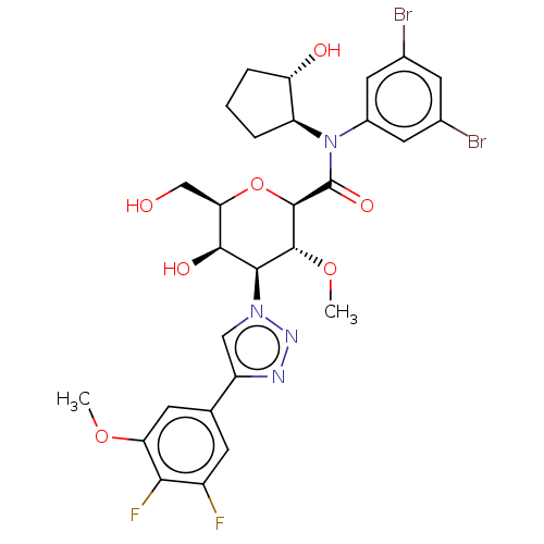 Chemical structure of BindingDB Monomer ID 632471