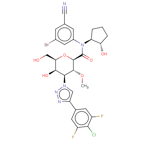 Chemical structure of BindingDB Monomer ID 632481