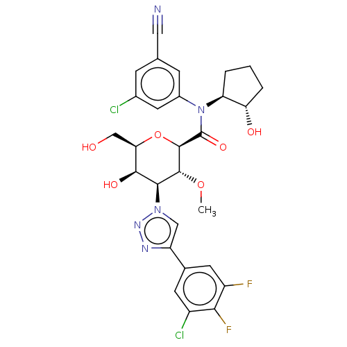 Chemical structure of BindingDB Monomer ID 632485