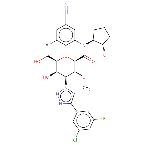 Chemical structure of BindingDB Monomer ID 632491