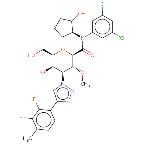 Chemical structure of BindingDB Monomer ID 632502