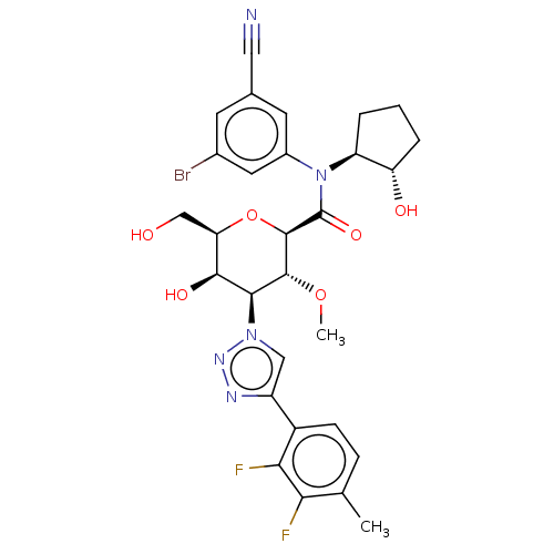 Chemical structure of BindingDB Monomer ID 632505