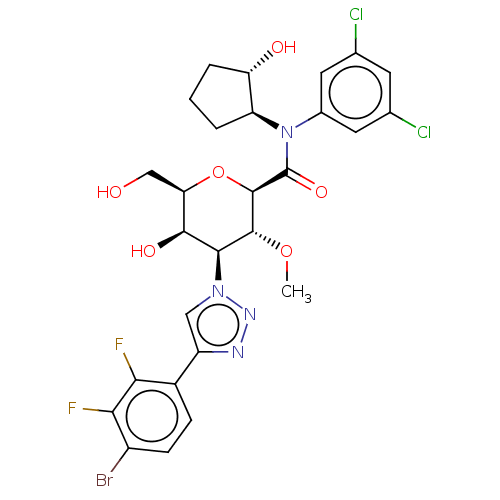Chemical structure of BindingDB Monomer ID 632507