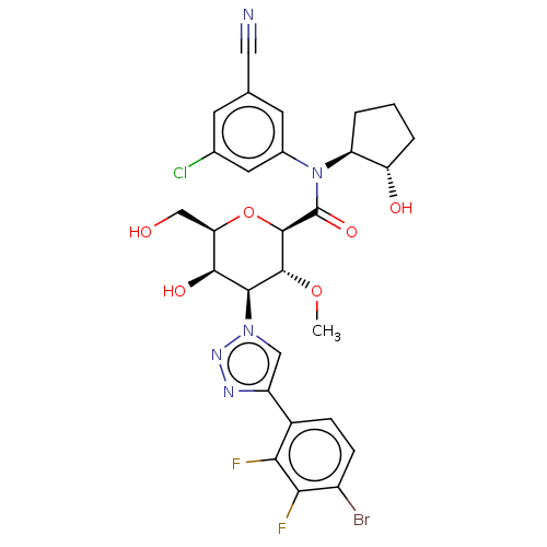 Chemical structure of BindingDB Monomer ID 632508