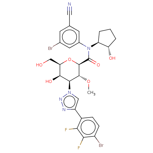 Chemical structure of BindingDB Monomer ID 632510