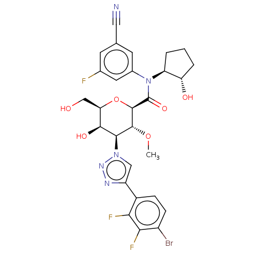 Chemical structure of BindingDB Monomer ID 632511