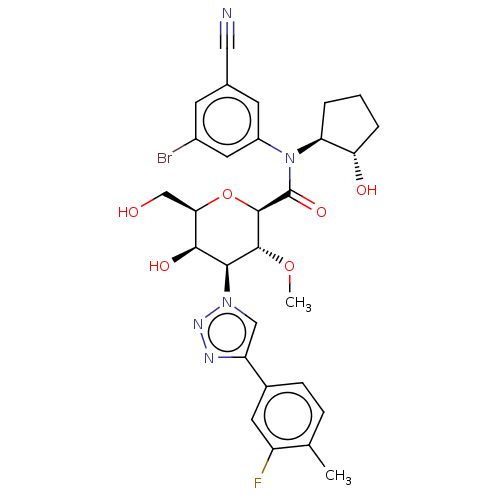 Chemical structure of BindingDB Monomer ID 632513