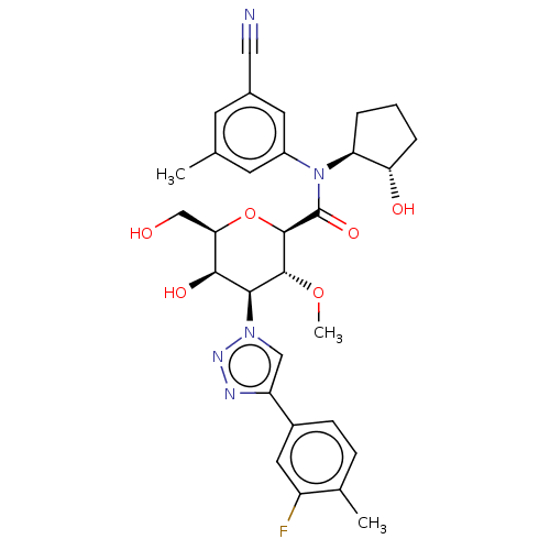 Chemical structure of BindingDB Monomer ID 632515