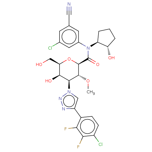 Chemical structure of BindingDB Monomer ID 632517