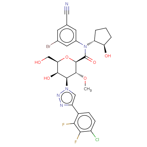 Chemical structure of BindingDB Monomer ID 632520