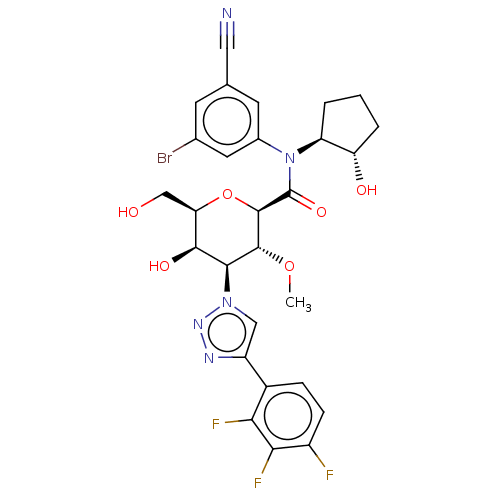 Chemical structure of BindingDB Monomer ID 632541