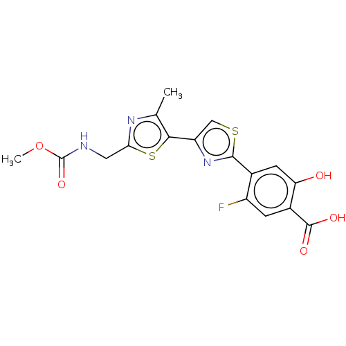Chemical structure of BindingDB Monomer ID 632632