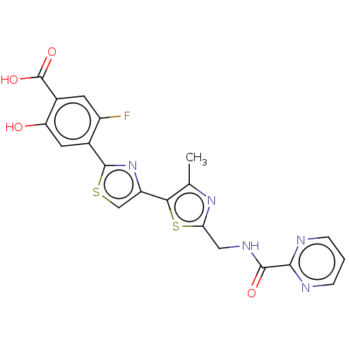 Chemical structure of BindingDB Monomer ID 632807