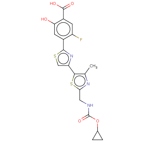 Chemical structure of BindingDB Monomer ID 632829