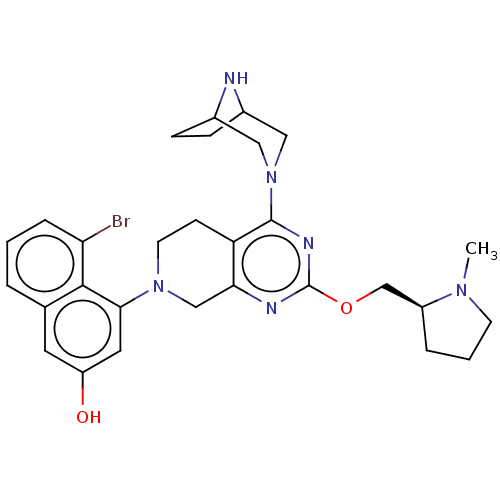 Chemical structure of BindingDB Monomer ID 633237