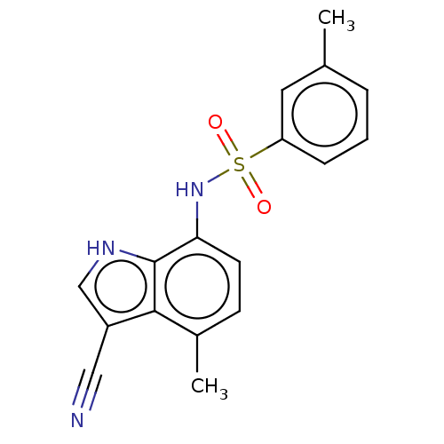 Chemical structure of BindingDB Monomer ID 633517
